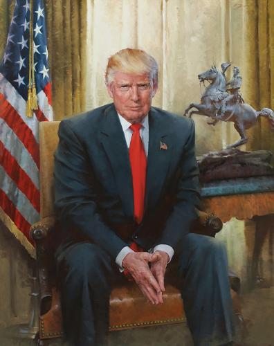 Trump-Portrait