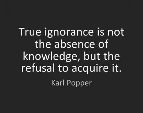 True ignorance