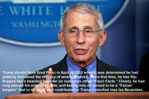 Fauci should have been fired - meme