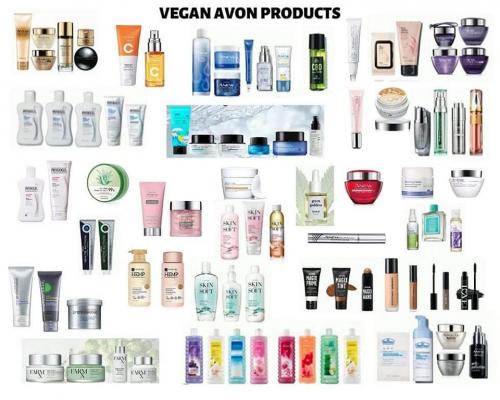 vegan Avon Products