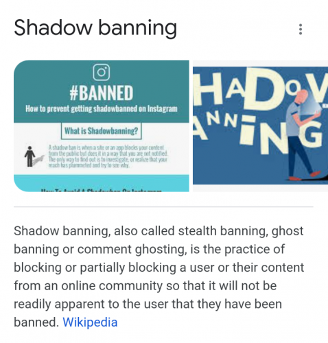 SHADOW BANNING 2
