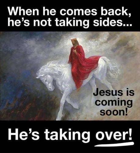 Jesus is coming soon