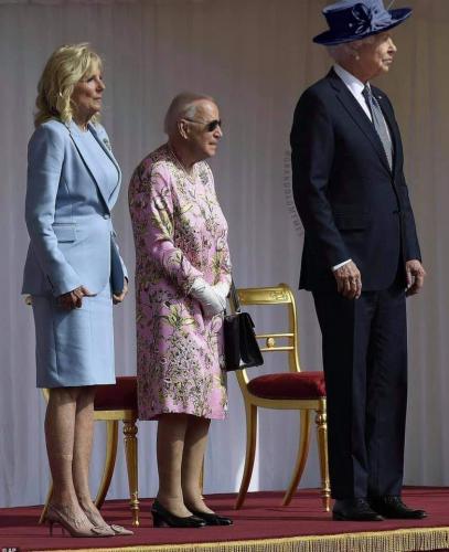 The fake queen and fake president