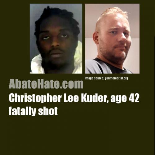 Christopher Lee Kuder, age 42, fatally shot