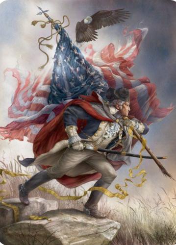 USFlag_1776_The American Spirit by Tom duBois Lot 51S War art, Art, American spirit