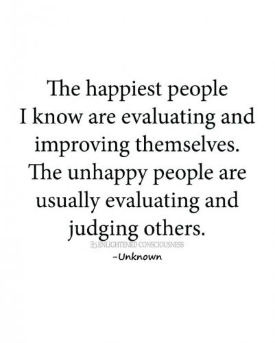 Happy vs unhappy people