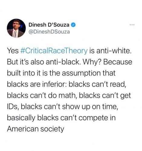 Critical race theory is another word for marxism