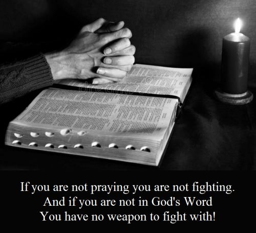 Praying=fighting