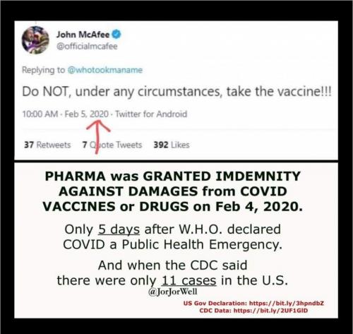 This is why they wanted McAfee dead