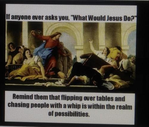 WHAT WOULD JESUS DO