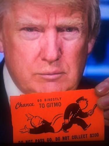 trump gitmo card