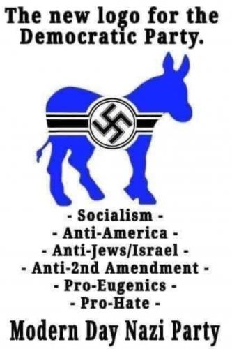 The new logo for the democratic party