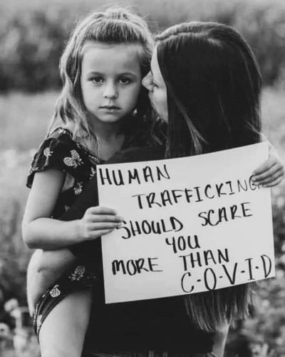 Human trafficking is what politicians feed into