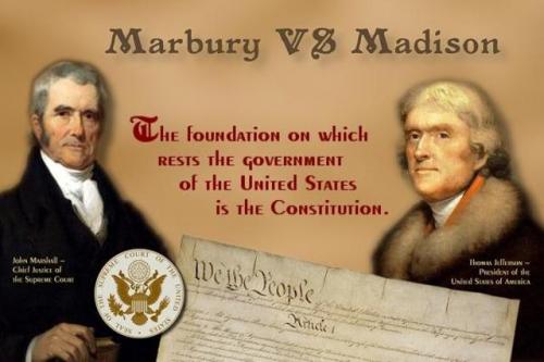 MARBURY V MADISON