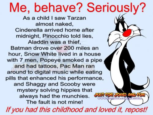 ME BEHAVE