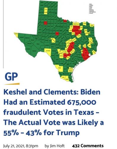 Boom here you go TEXAS HEAT MAP FRAUD ELECTION MAP LOOK FOR RED!!!