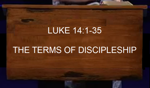 The Terms of Discipleship