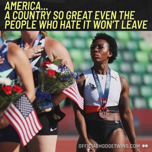 If you're so ashamed,  why the hell you are representing AMERICA FUCKING  BRAT!!