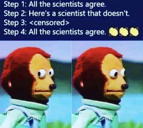 all the scientists