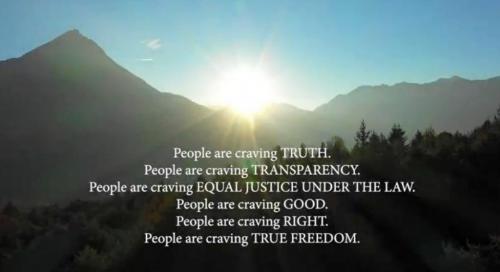 People are craving true freedom