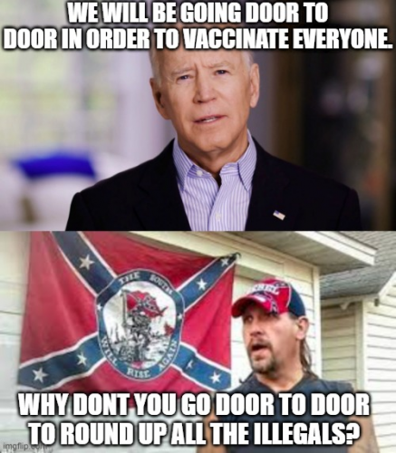 door to door illegals