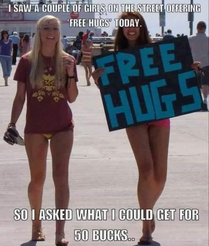 free hugs 50