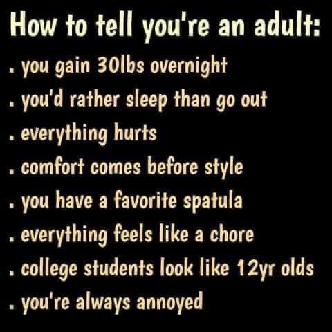 BEING ADULT