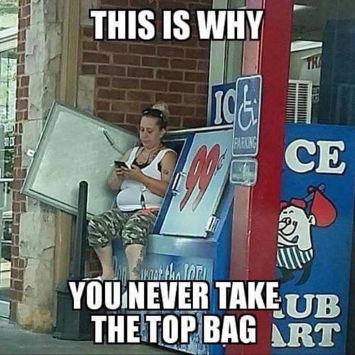 NO TOP BAG