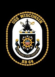 USS Wisconsin Crest