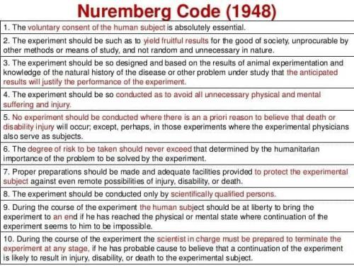 nuremberg code 1948