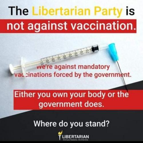 Libertarian Vaccination Policy