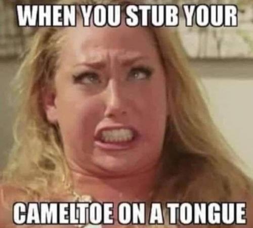 camel toe stub