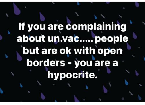 unvax and borders