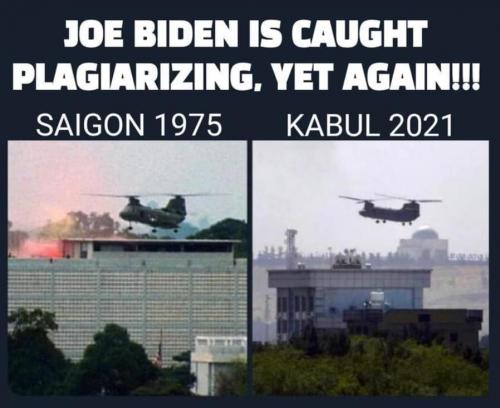 Obiden Plagiarizing Again