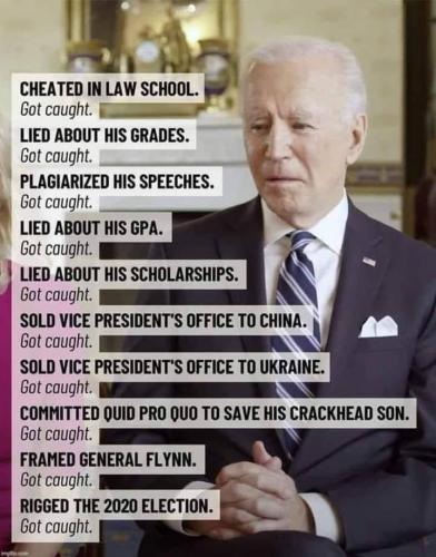 biden cheat f