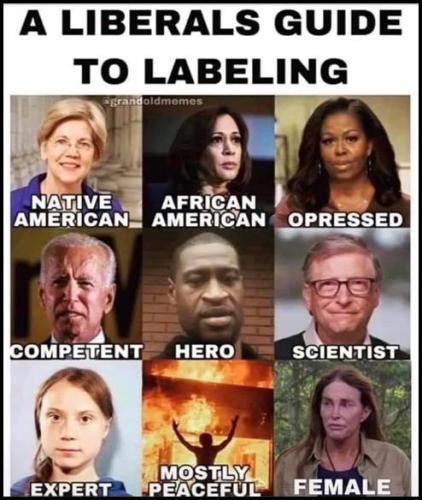 liberal labels