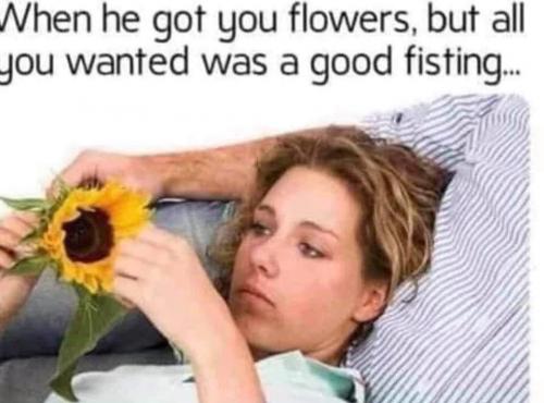 fisting flower