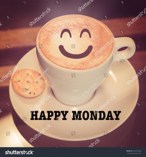stock-photo-happy-monday-with-coffee-cup-on-table-363742268