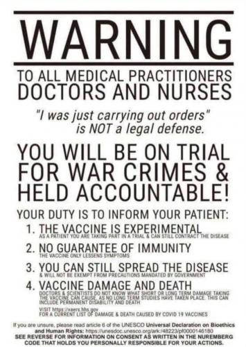 DR'S WILL BE ON TRIAL