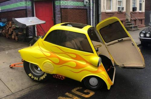 car drag Isetta