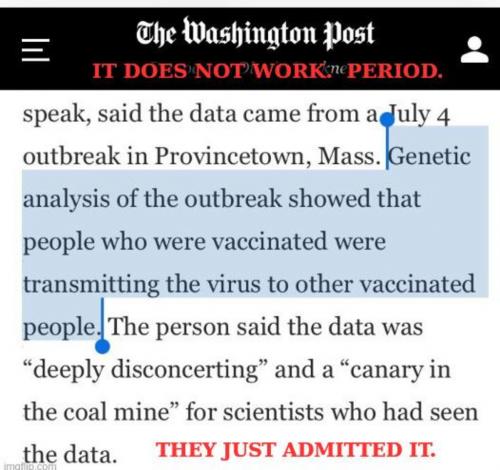 Vax transmits to Vax