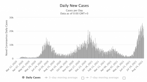 Cases per Day