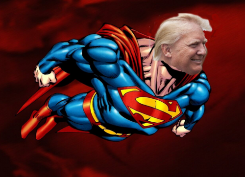 trump superman