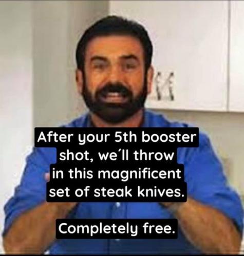 free steak knoves