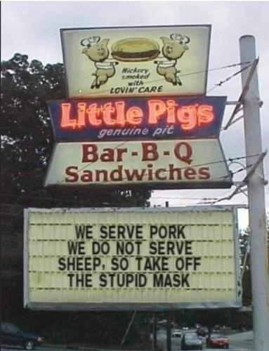 we serve pork