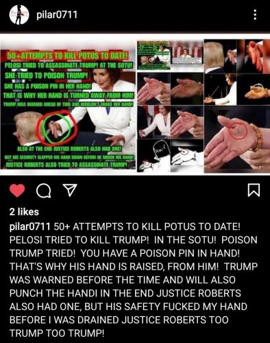 pelosi attempt murder president handshake sotu crime family nancy coup