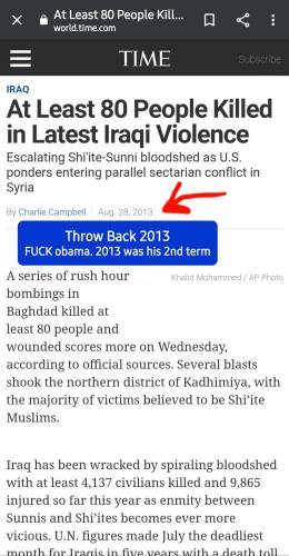 Yep it's his 3rd term of creating chaos