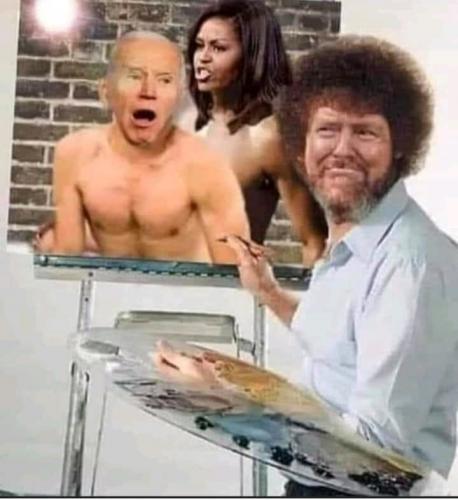 trump painting