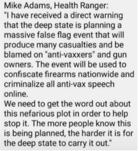 Deep State Planning Massive False Flag Event