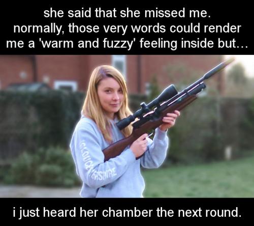 she said that she missed me